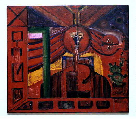 Mexican Moment- Mix medium on Canvas Painting by lez Niepo